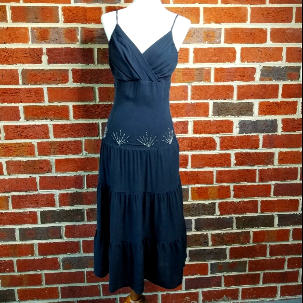 Suzabelle Maxi Black Dress Gown M